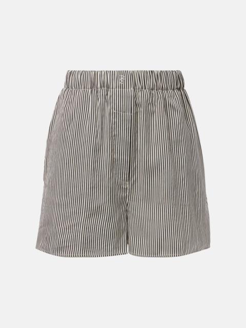 The Frankie Shop Lui striped shorts