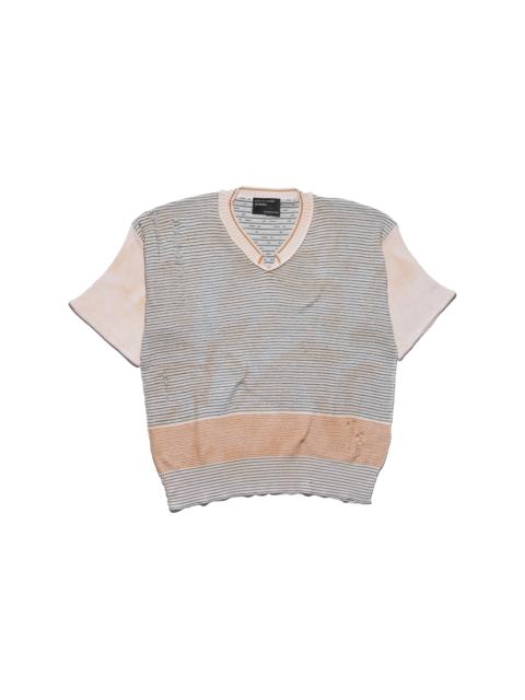 Enfants Riches Déprimés HERE COMES ALICE AGED V-NECK SWEATER