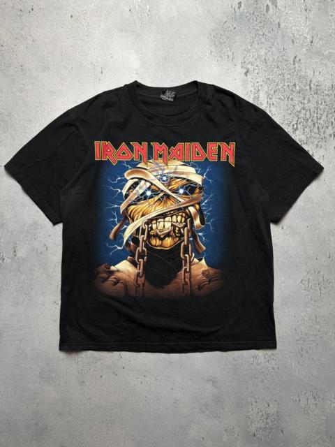 Other Designers Vintage Iron Maiden Tour Rock Band Tee 90s 00s Overprint y2k