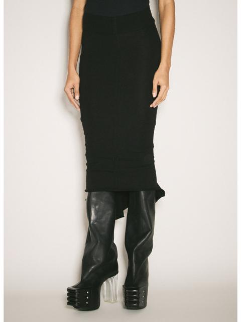 Rick Owens Women Knit Midi Skirt