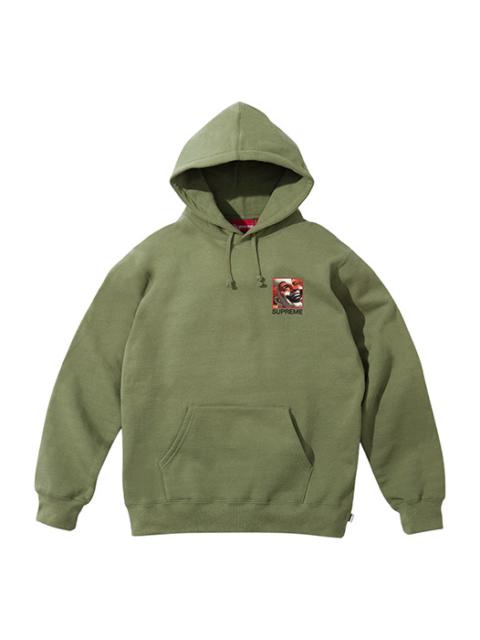 Supreme x Butthole Surfers Hooded Sweatshirt 'Olive Green Yellow' SUP-SS21-844