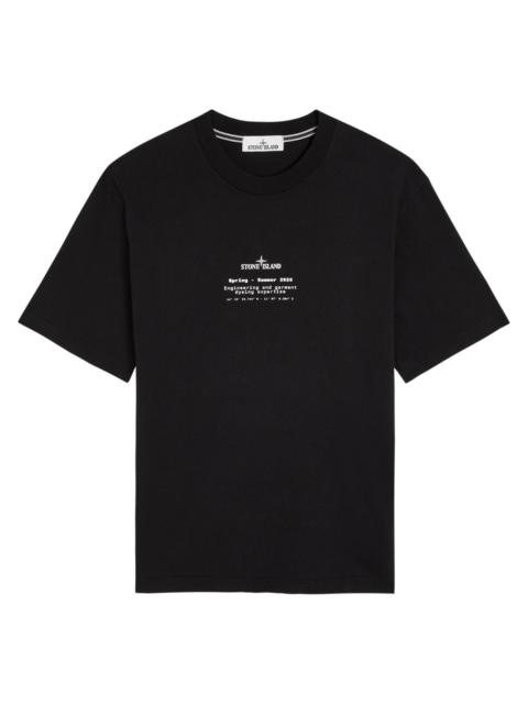 Stone Island Stone Island Logo-print Cotton T-shirt