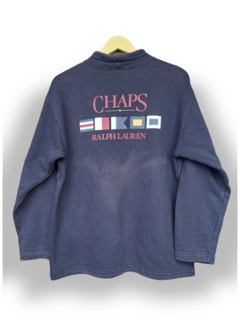 Vintage 90s Pullover Chaps Ralph Lauren Drawstring Sweater