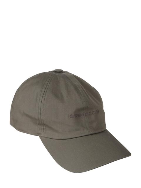Rick Owens Rick Owens Men Cap With Embroidered Visor