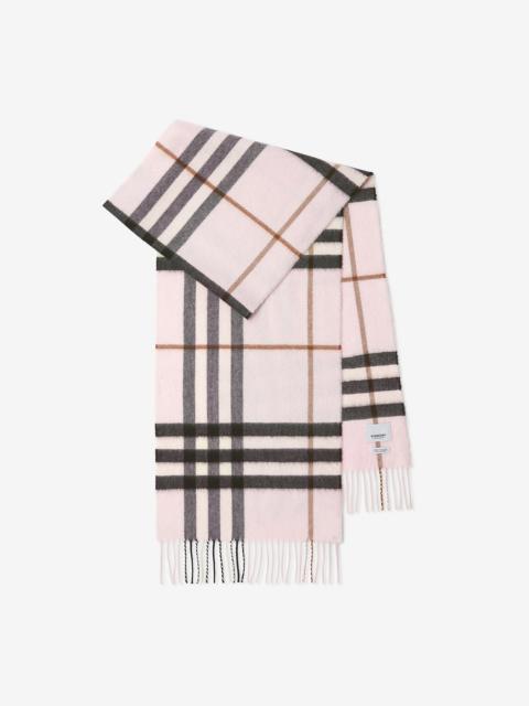 Burberry Burberry Check Cashmere Scarf