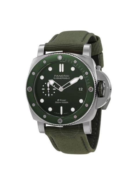 Panerai Submersible QuarantaQuattro eSteel Automatic Men's Watch PAM01287