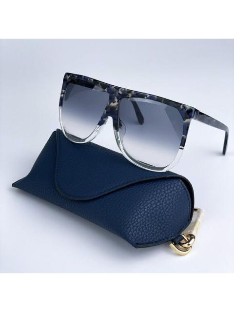 Loewe NEW Loewe LW40001F FILIPA 56B Shiny Havana Gradient Smoke Shield Women Sunglasse