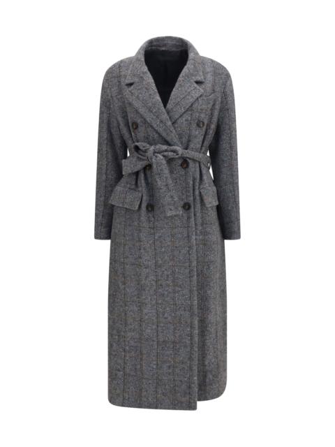 Brunello Cucinelli Brunello Cucinelli Women Long Alpaca-Blend Coat With Belt