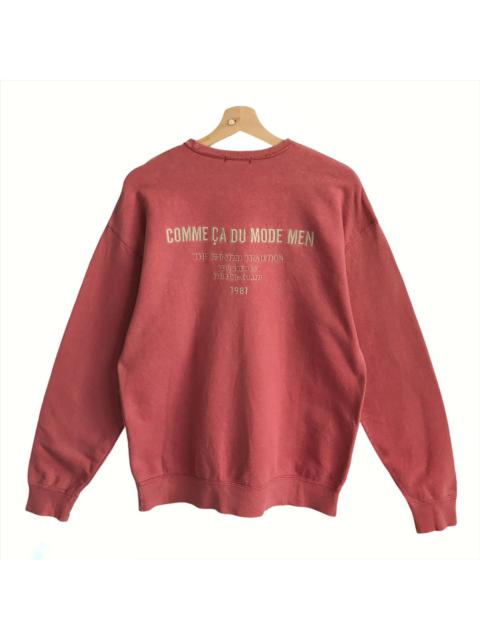 Other Designers Other - Vintage 90s Comme Ca Du Mode Crewneck Sweatshirt
