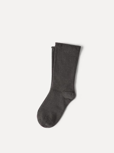 Brunello Cucinelli Cashmere and silk sparkling knit socks