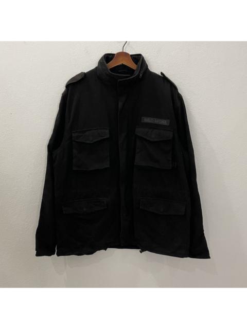 Other Designers Vintage Harley Davidson Tactical Multipocket Big Logo Jacket