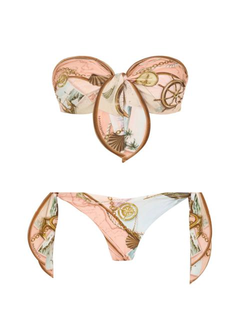 Zimmermann SCARBOROUGH SCARF TIE BIKINI