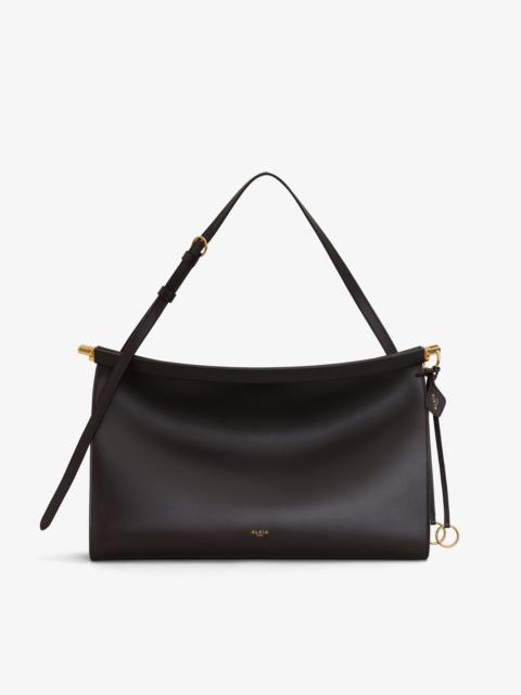 Alaïa LE CLICK EAST WEST LARGE BAG IN LEATHER