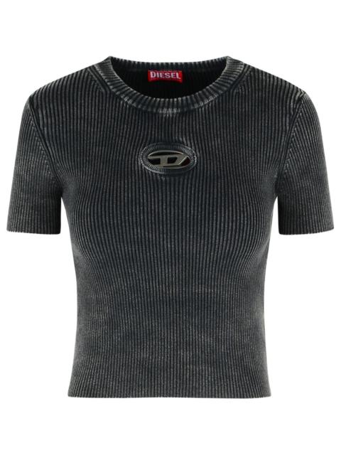 Diesel Diesel 'M-ANCHOR' Black Cotton T-shirt
