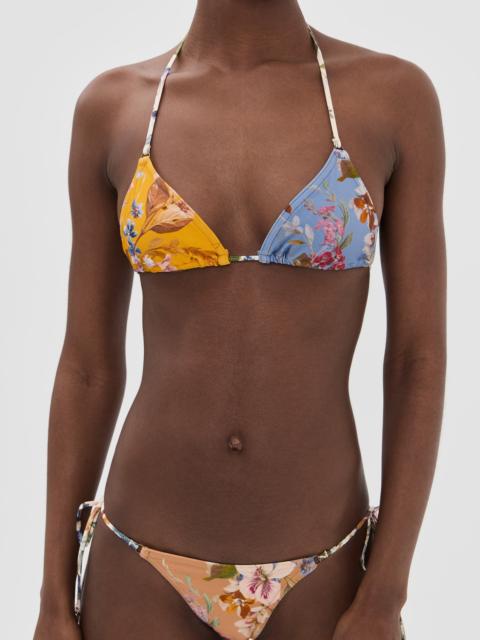 Zimmermann Patience Spliced Triangle Bikini Set