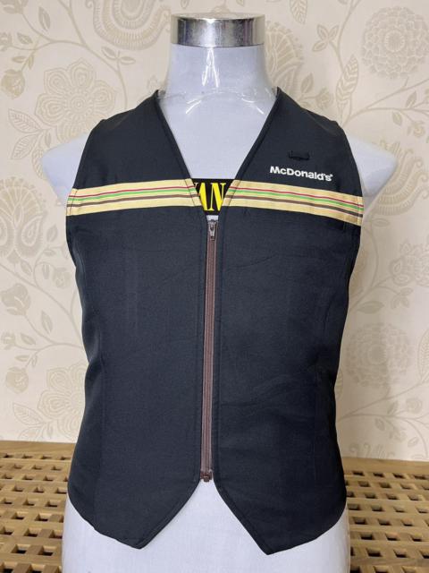 Rare McDonalds Japan Vintage Workers Vest Collector Item