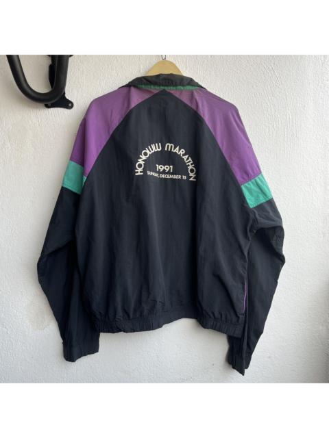 Other Designers VINTAGE 1991 HONOLULU MARATHON MAYORS WALK LIGHT JACKET