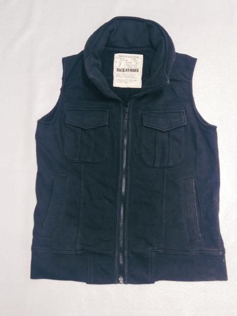 Other Designers Japanese Brand × Vintage - 🔥 Vintage BACK NUMBER Millitary Style Cotton Vest