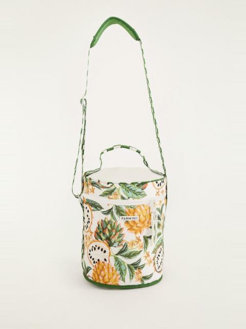 FARM RIO Green Biriba Crossbody Insulated Cooler Bag