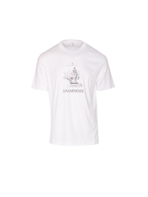 Brunello Cucinelli Brunello Cucinelli Men Anamnesis Print T-Shirt