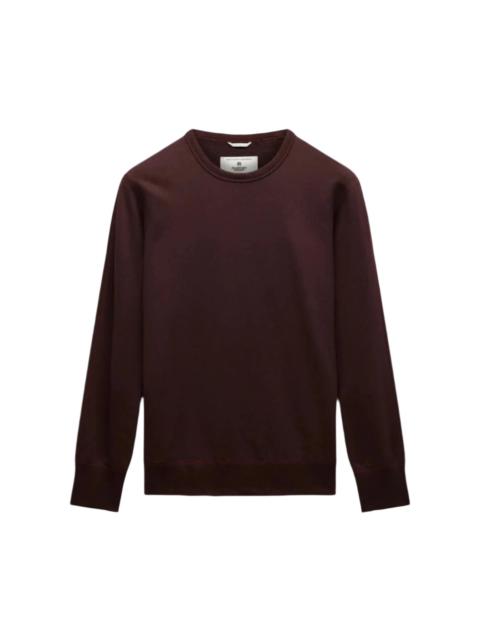 Reigning Champ Midweight Terry Slim Crewneck Oxblood