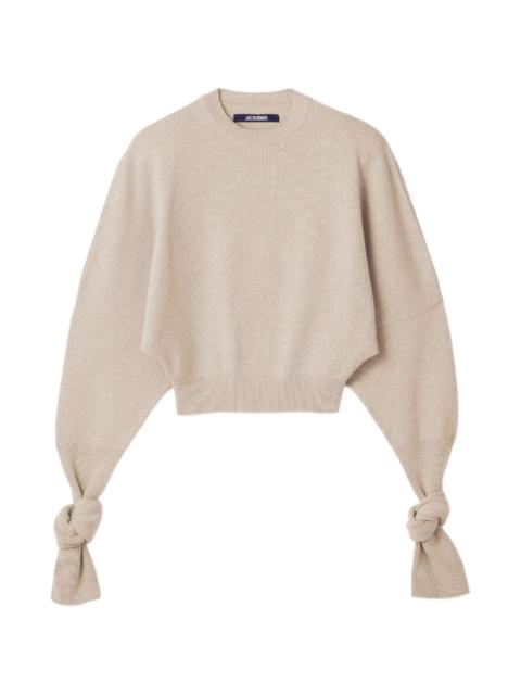 JACQUEMUS Jacquemus Women Wool Crewneck Sweater