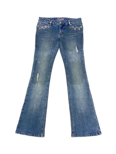 Other Designers Archival Clothing - CHUXXX Mud Wash Flared Jeans