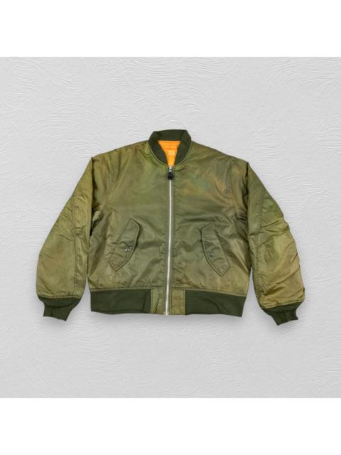 Other Designers Buzz Rickson's - Vintage Japanese Brand Sun Faded Bomber Jacket -J300