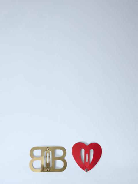 BALENCIAGA Set Of Two Bazr Lov BB Hair Clips