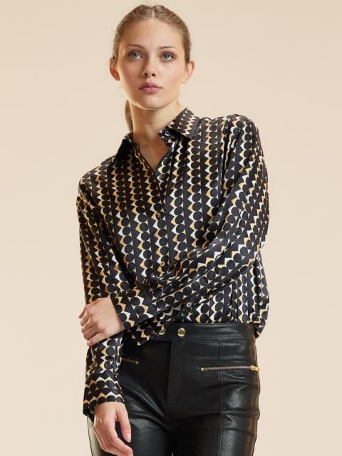 CYNTHIA ROWLEY Collectible Silk Shirt
