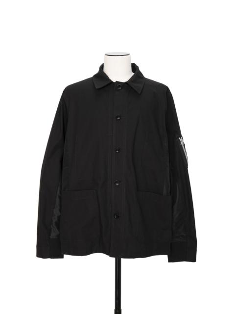 sacai Cotton Nylon Oxford Jacket