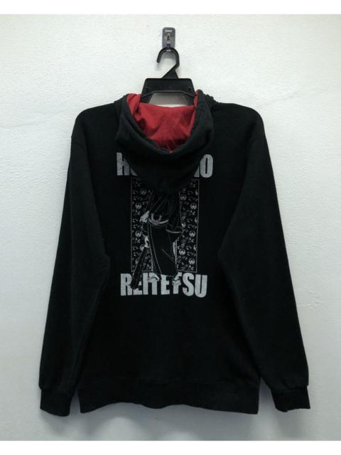 Other Designers Vintage - Hoozuki no Reitetsu Anime Hoodie – Black with Red Accents