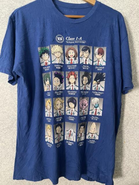 Other Designers Anime - My Hero Academia Class 1-A Blue Shirt