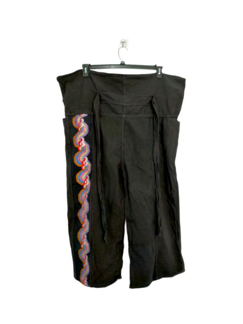 Other Designers Custom - Amina Woven Cotton Knitted Pants Japanese Bohemian Ethnic