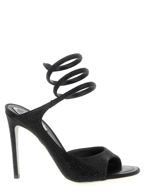 RENE CAOVILLA Audrey Sandals Black
