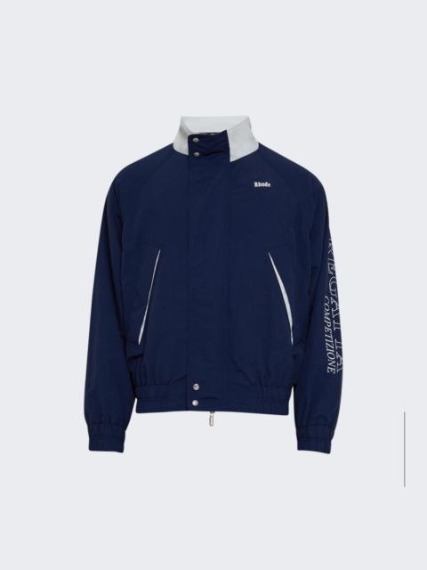 Rhude Sailing Competition Jacket Navy And White