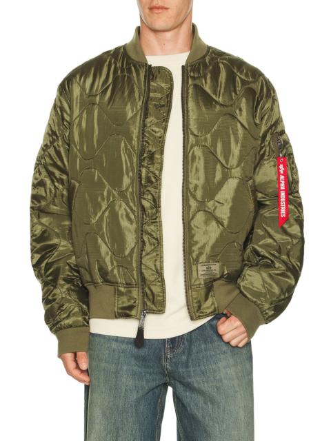 ALPHA INDUSTRIES L-2B Relaxed Quilted Flight Jacket