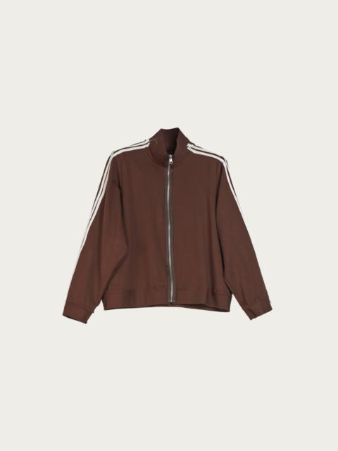CAMIEL FORTGENS Track Jacket Sport Punta - Brown