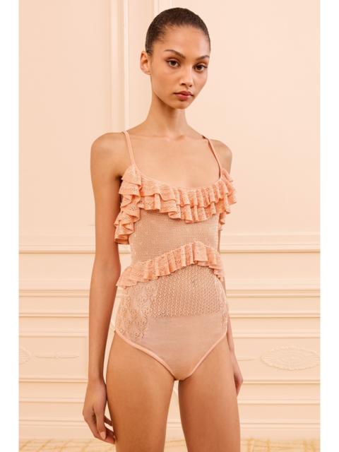ULLA JOHNSON Bania Knit Bodysuit