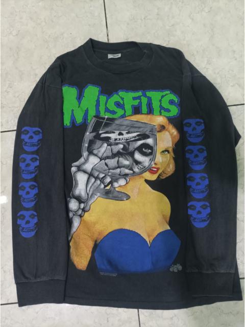 Other Designers Vintage - Bandtee LS MISFITS VTG ©1997 under license Size L Tag cut