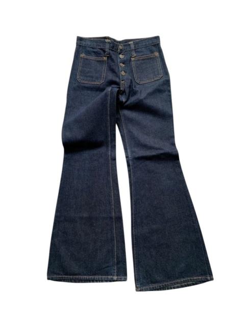 Other Designers If Six Was Nine - Big Dallas Indigo Flared Bootcut Denim