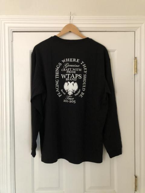 WTAPS Craft With Pride Long Sleeve T