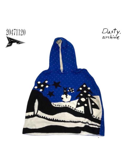 Other Designers 20471120 - 20471120 hyoma knit poncho M