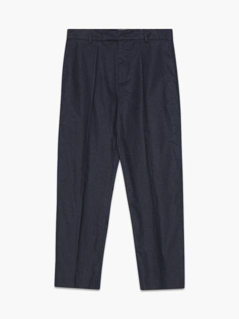 Palmes Pleated Linen Trousers