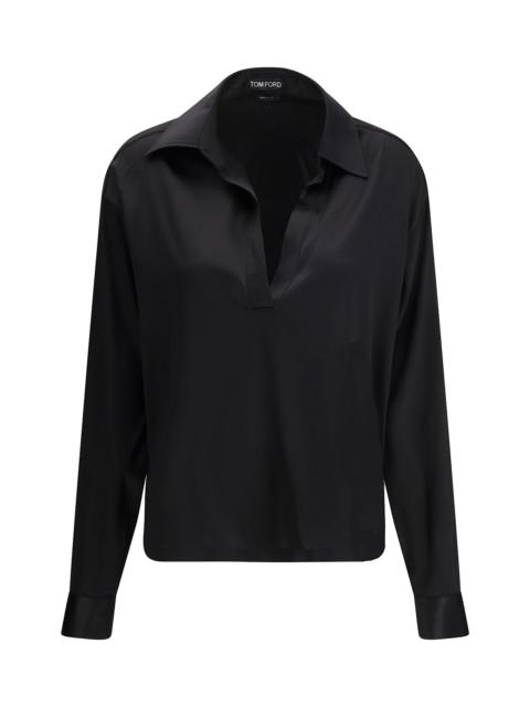 TOM FORD Stretch Silk Shirt