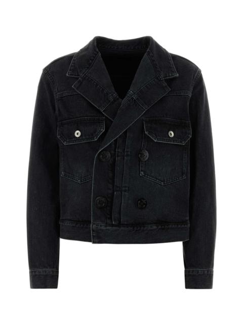 sacai Sacai Women Black Denim Jacket