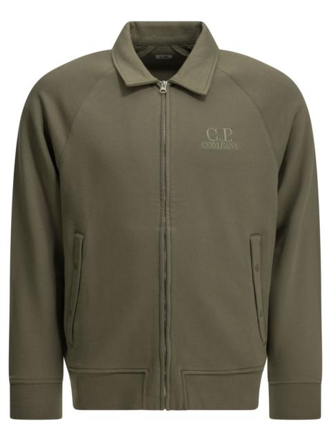 C.P. Company C.P. Company Zip-up Sweatshirt Green Men