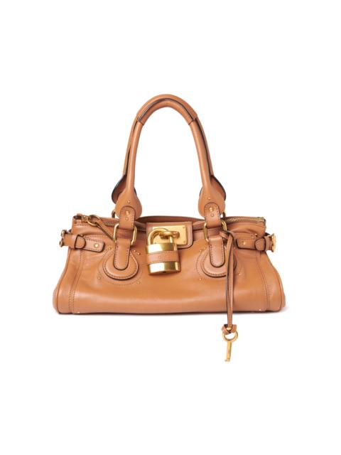 Chloé Paddington Leather Shoulder Bag brown