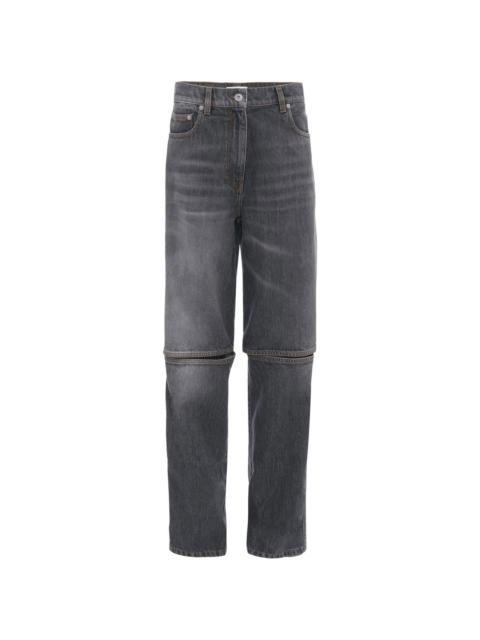 JW Anderson cut-out straight jeans