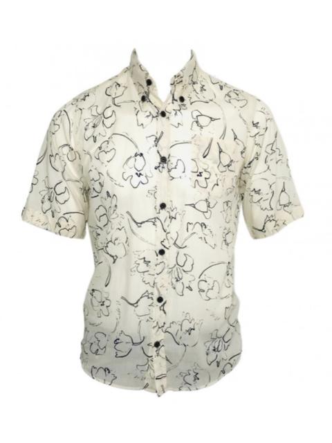 Dries Van Noten Haines Floral button up 